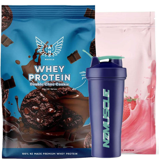 NZ Muscle Mix N Match 2kg Protein Bundle - NZ Muscle
