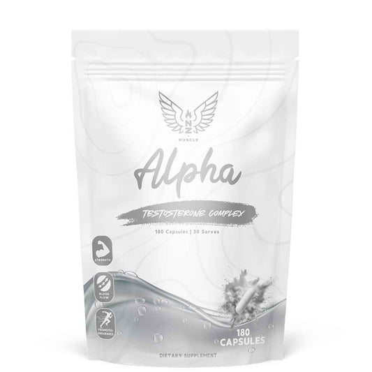 NZ Muscle Alpha 180 Capsules
