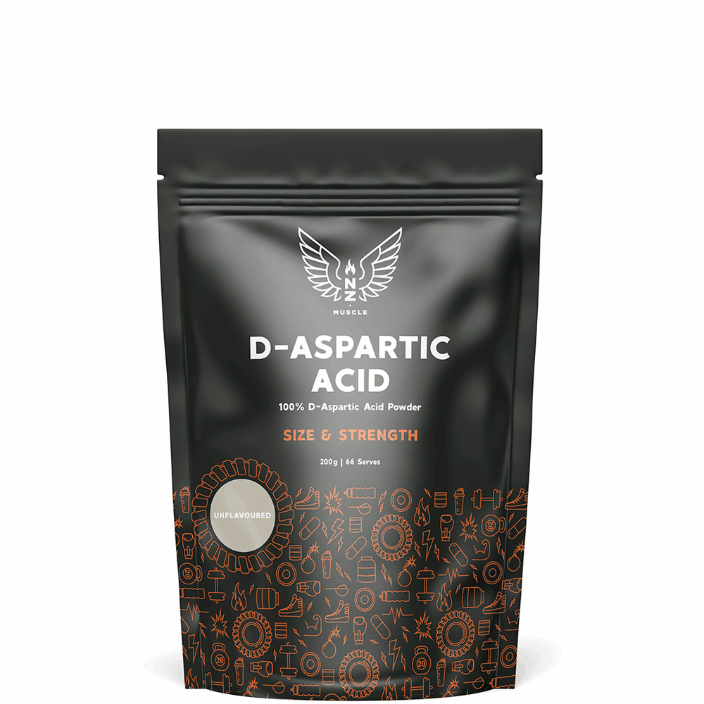 NZ Muscle D-Aspartic Acid 200g - NZ Muscle