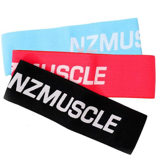 NZ Muscle Fabric Booty Band 3 Pack - NZ Muscle