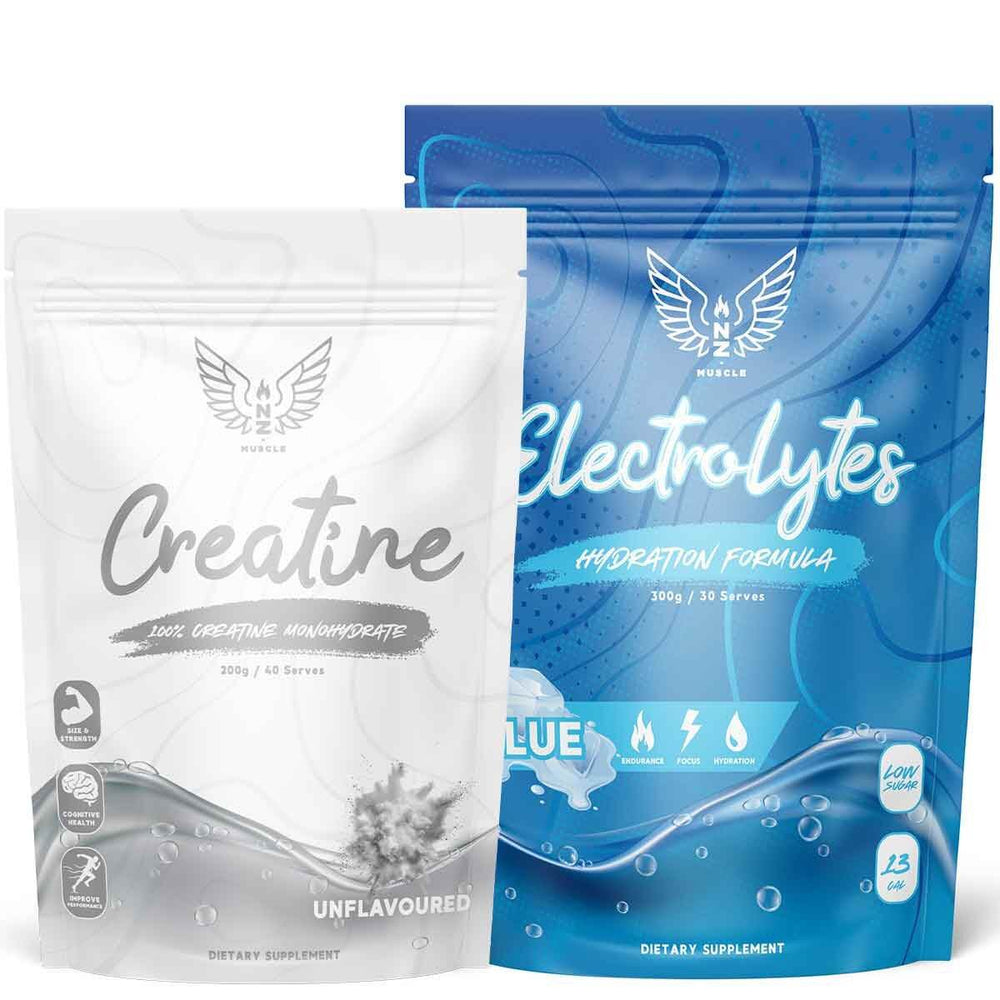 NZ Muscle Electrolytes + 200g Creatine - NZ Muscle