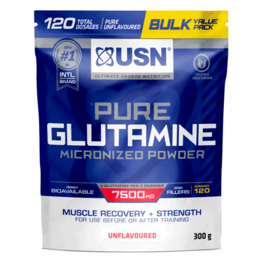USN Pure Glutamine Micronized Powder - 300g - NZ Muscle