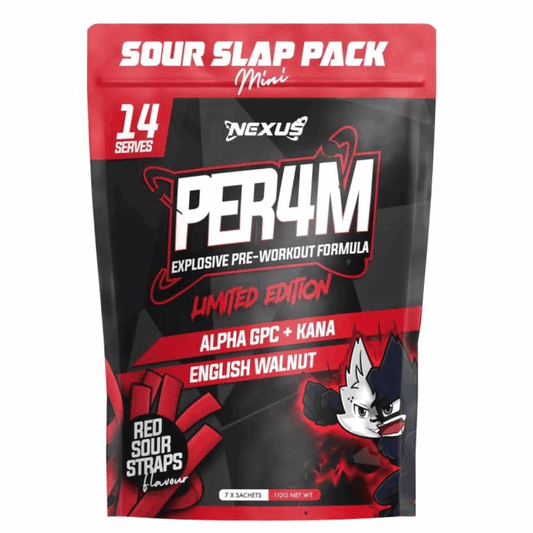 Nexus Sports Nutrition PER4M Sour Slap Pack Mini - NZ Muscle
