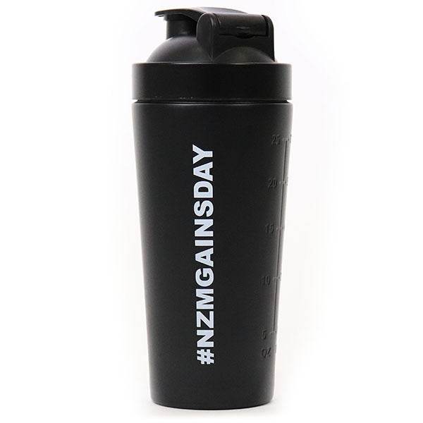 NZ Muscle Stainless Steel Shaker 600ml - NZ Muscle