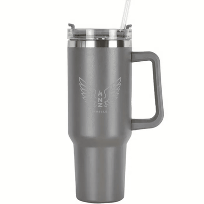 NZ Muscle Travel Tumbler 40oz (1180ml)