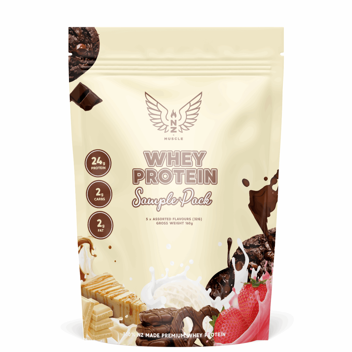 NZ Muscle Whey Protein Sample Pack