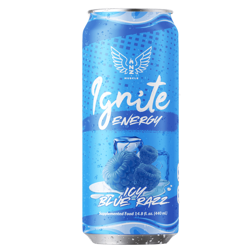 NZ Muscle Ignite Energy Can 440ml - NZ Muscle
