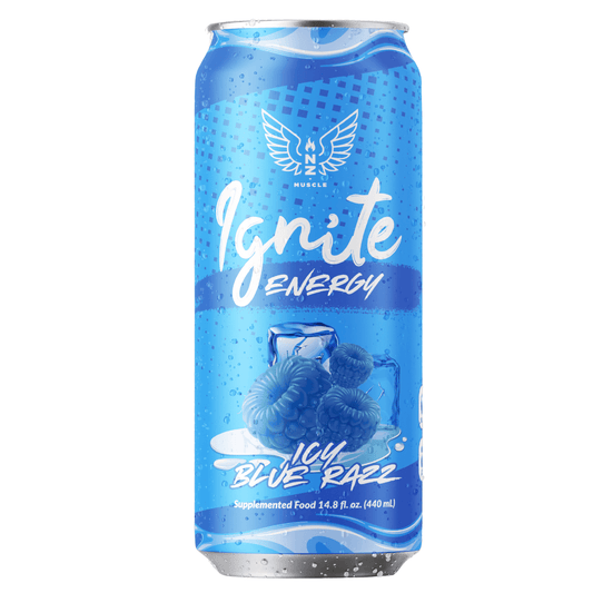 NZ Muscle Ignite Energy Can 440ml - NZ Muscle