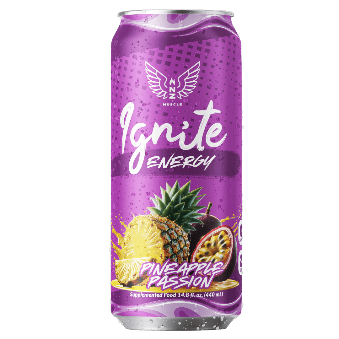 NZ Muscle Ignite Energy Can 440ml - NZ Muscle