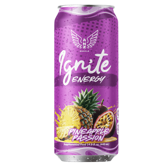 NZ Muscle Ignite Energy Can 440ml - NZ Muscle