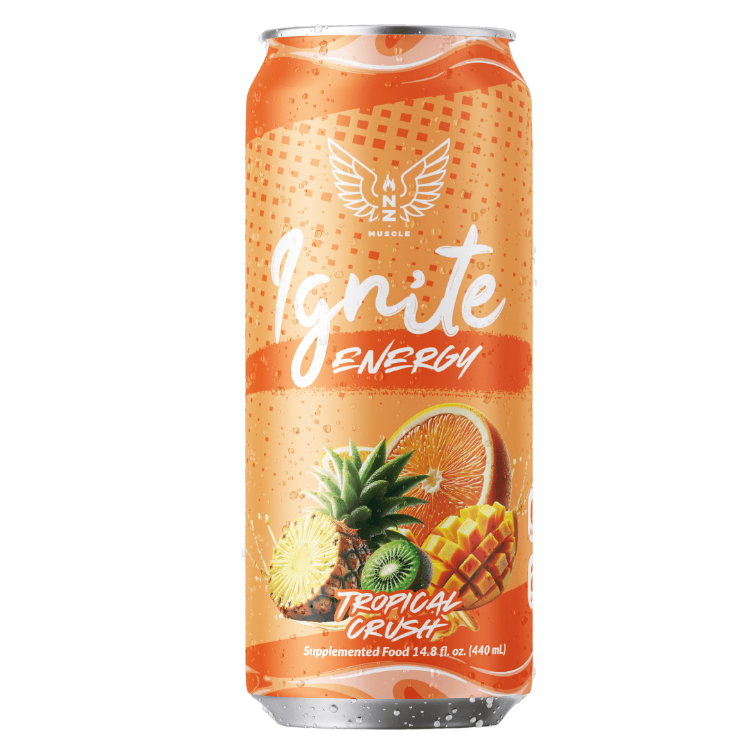 NZ Muscle Ignite Energy Can 440ml - NZ Muscle