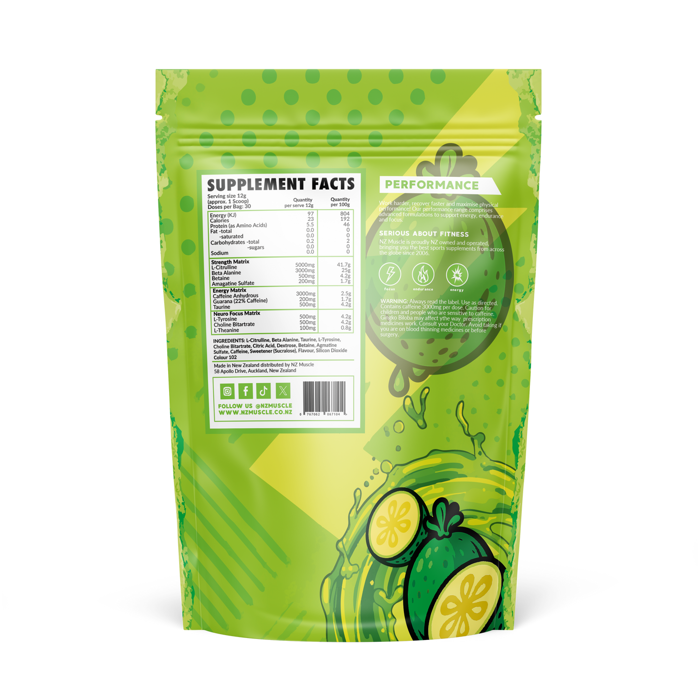 NZ Muscle Savage Pre