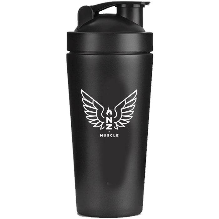 NZ Muscle Stainless Steel Shaker 600ml - NZ Muscle