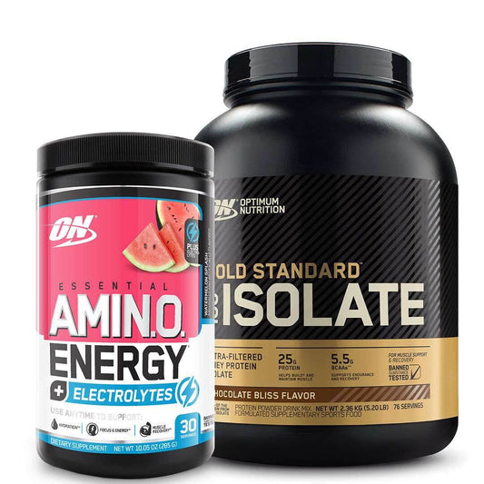 Optimum Nutrition GS Isolate + Amino Energy - NZ Muscle