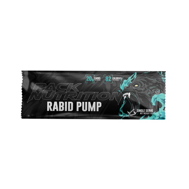 Pack Nutrition Rabid Pump Single Serve