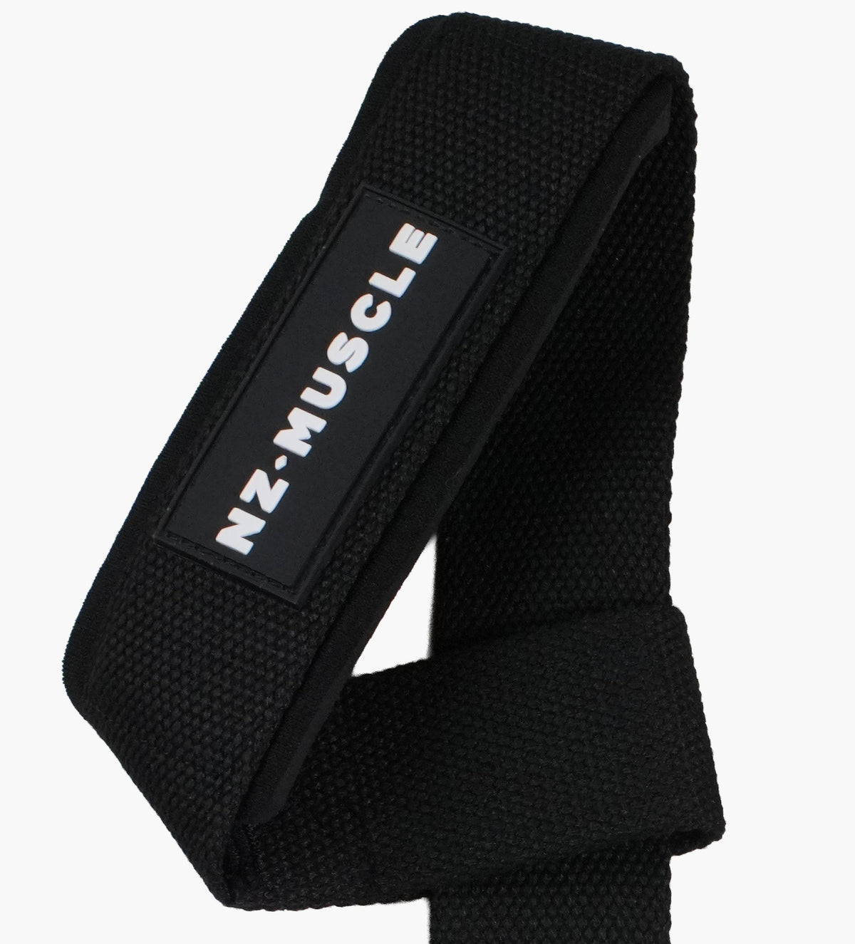 NZ Muscle Padded Lifting Straps, Black
