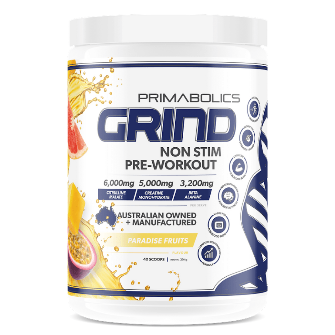 Primabolics Grind Non-Stim Pre Workout - NZ Muscle