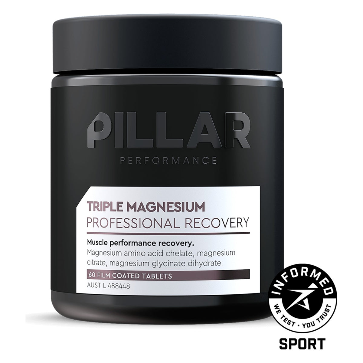 Pillar Performance Triple Magnesium 60 Capsules