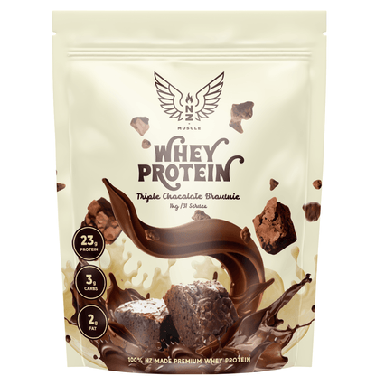 triple chocolate brownie 