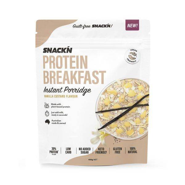 Snackn Protein Breakfast Instant Porridge - NZ Muscle
