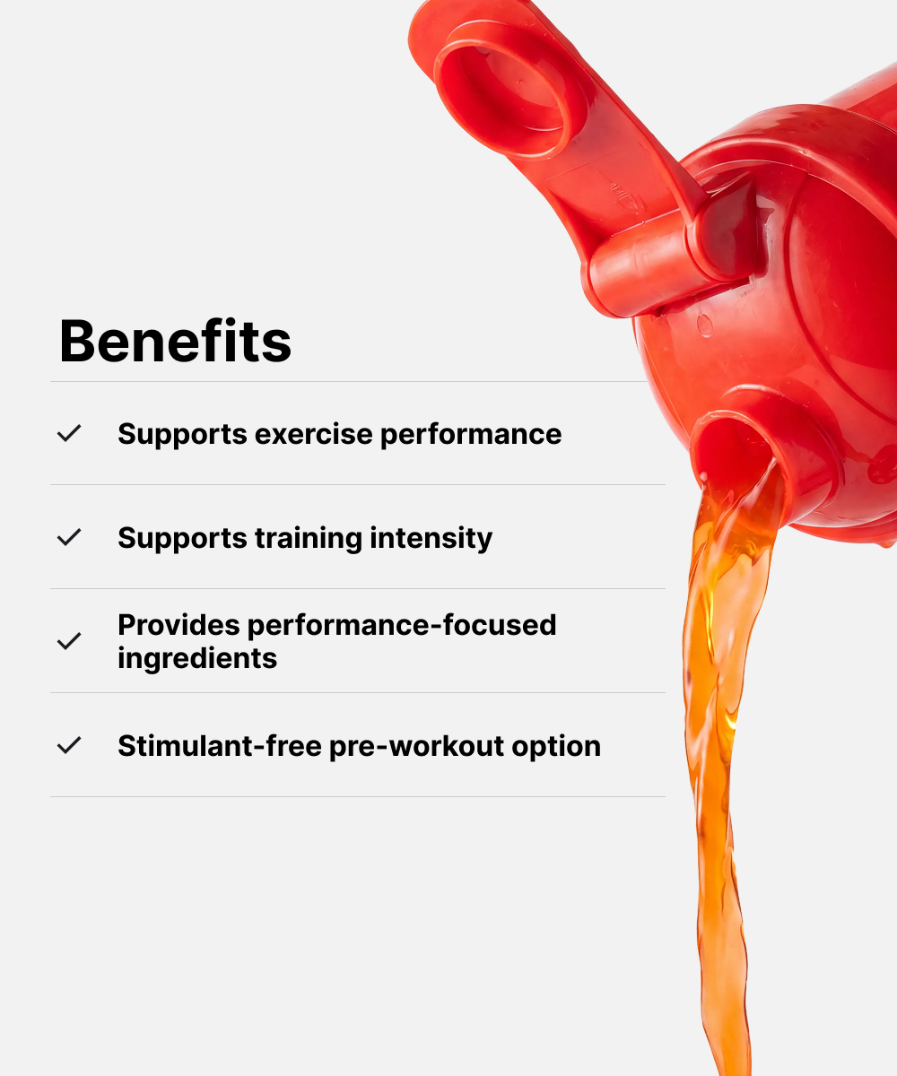 BSc Pump Non Stim Pre-Workout benefits