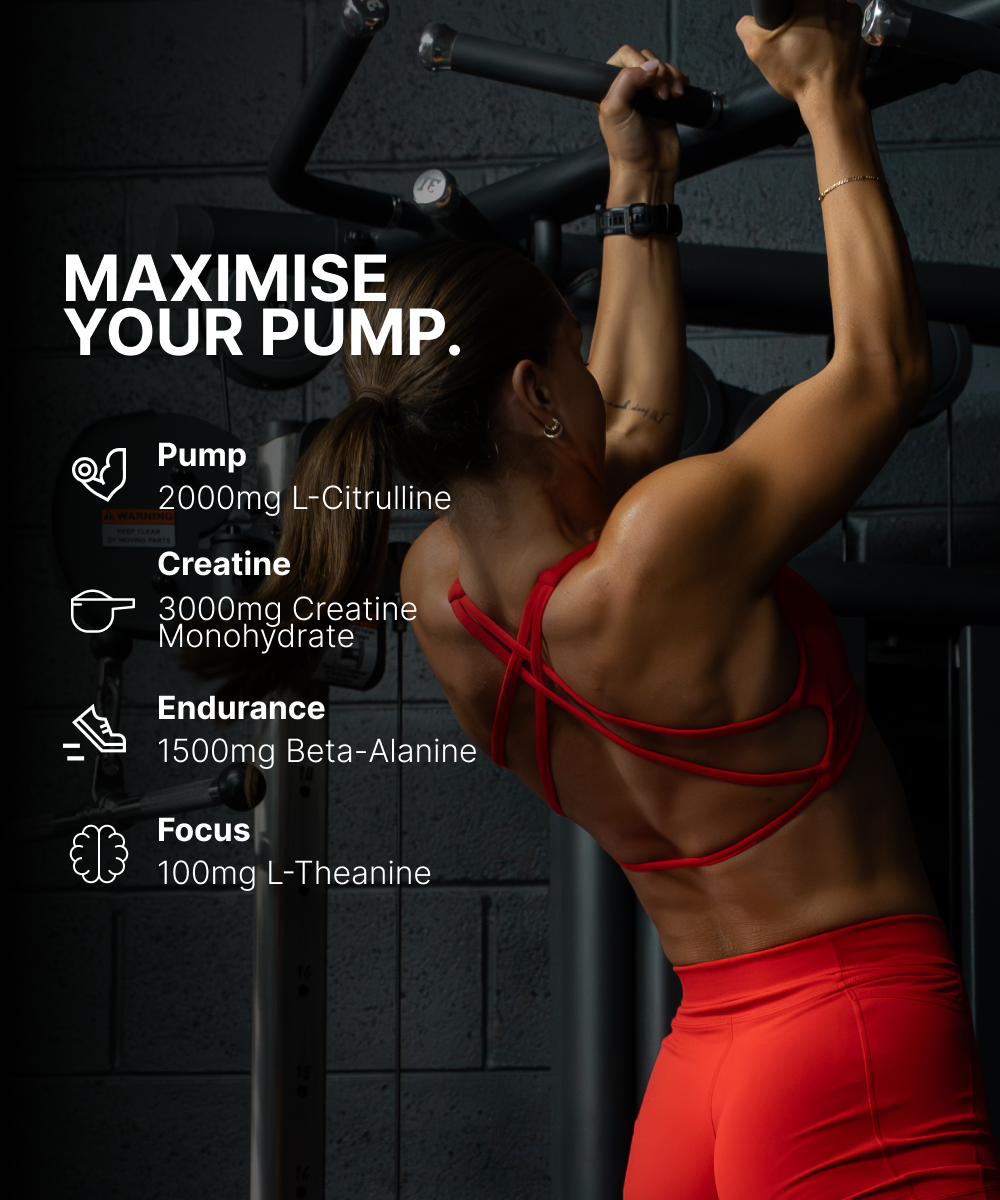 BSc Pump Non Stim Pre-Workout maximise your pump