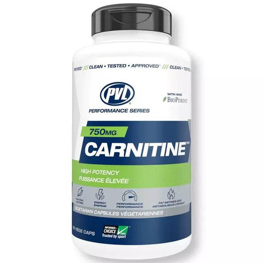 PVL Carnitine 750 - 90 Capsules - NZ Muscle