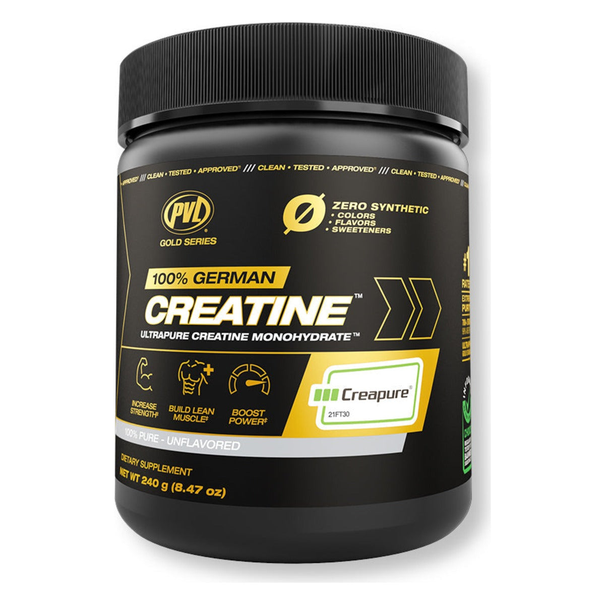 PVL Creapure 100% German Creatine 240g