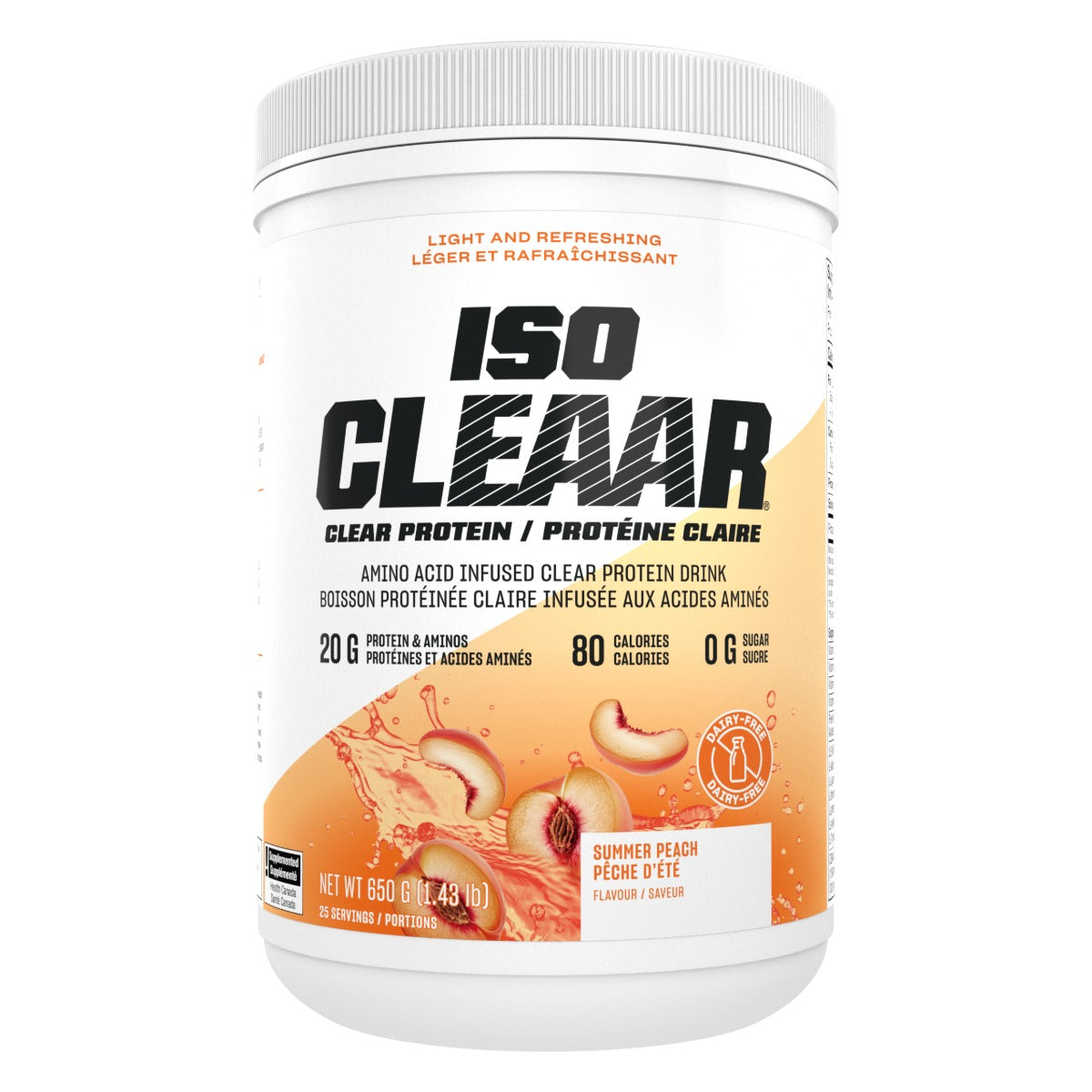 PVL ISO CLEAAR Summer Peach 650g