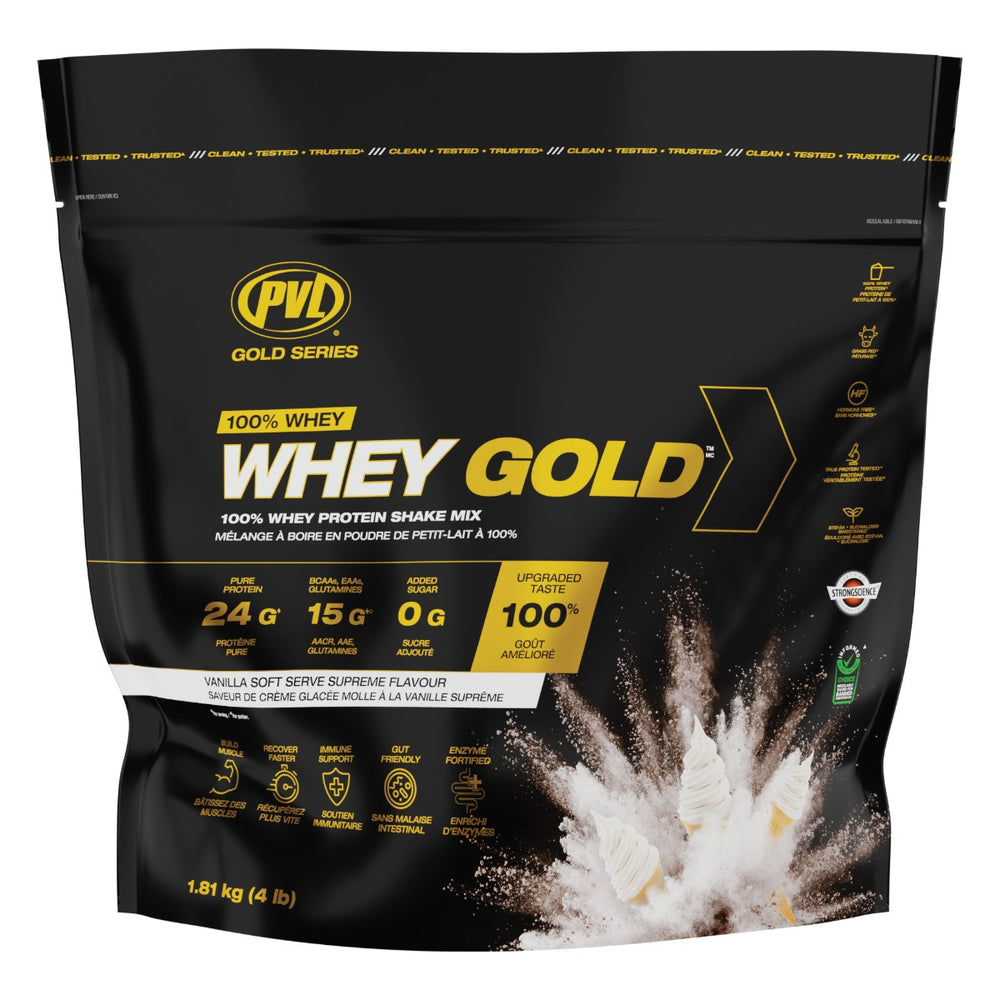 PVL Whey Gold Vanilla Soft Serve Supreme 4lb