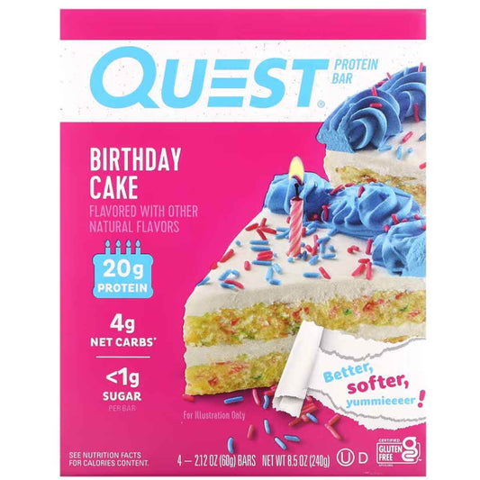 Quest Nutrition Protein Bar - 4pk - NZ Muscle
