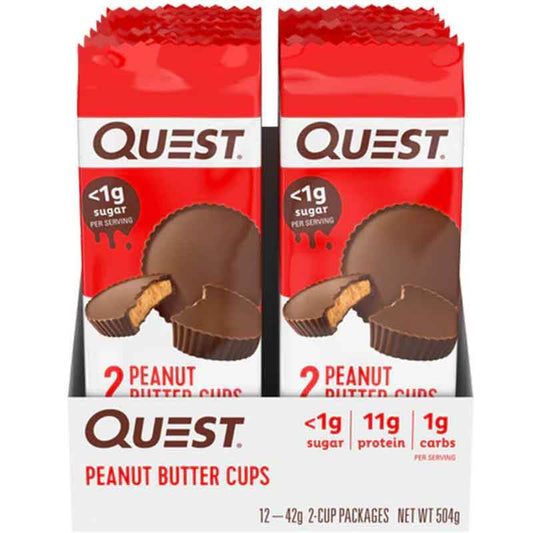 Quest Nutrition Peanut Butter Cups - NZ Muscle