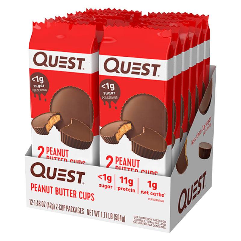 Quest Nutrition Peanut Butter Cups - NZ Muscle