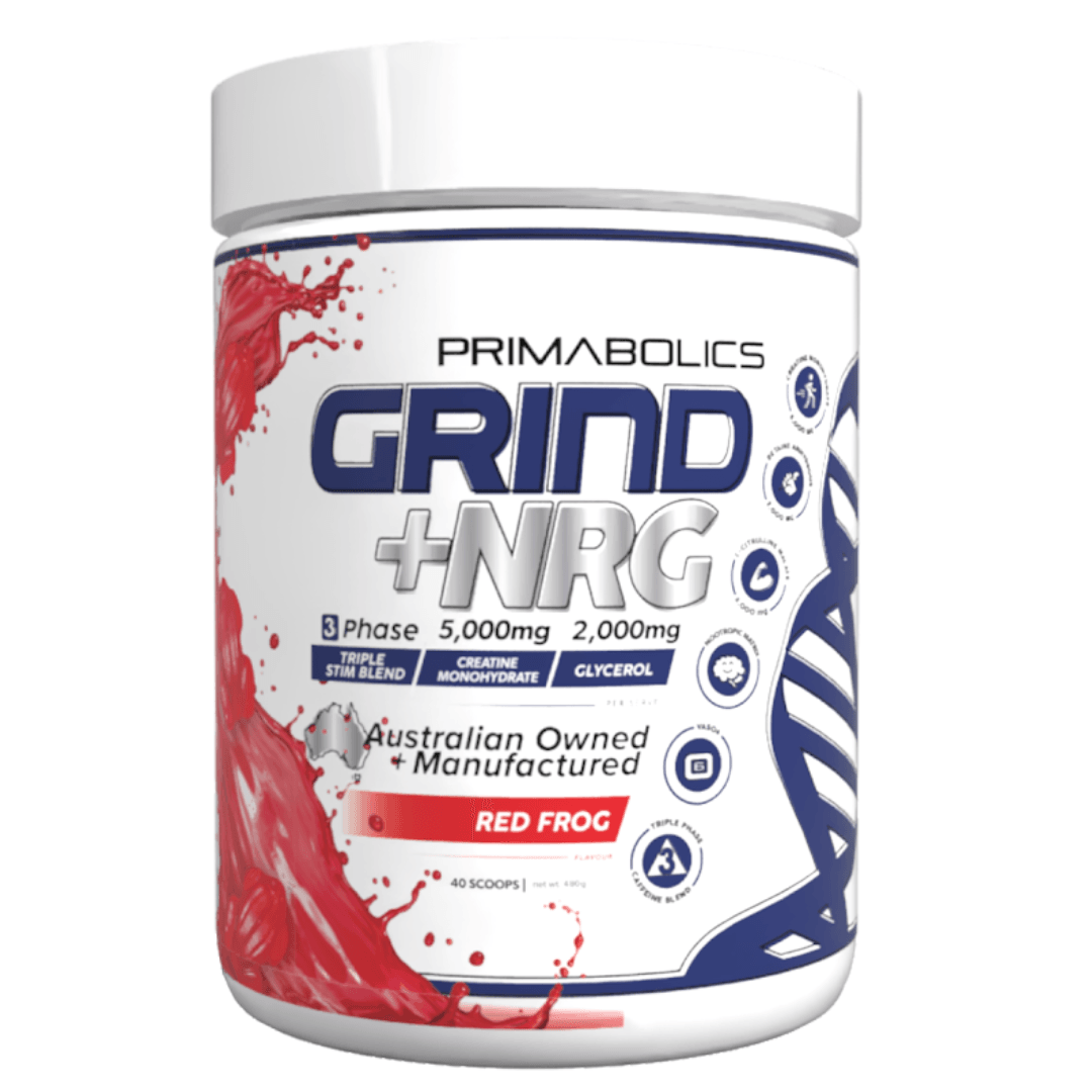 Primabolics Grind+NRG Pre Workout - NZ Muscle