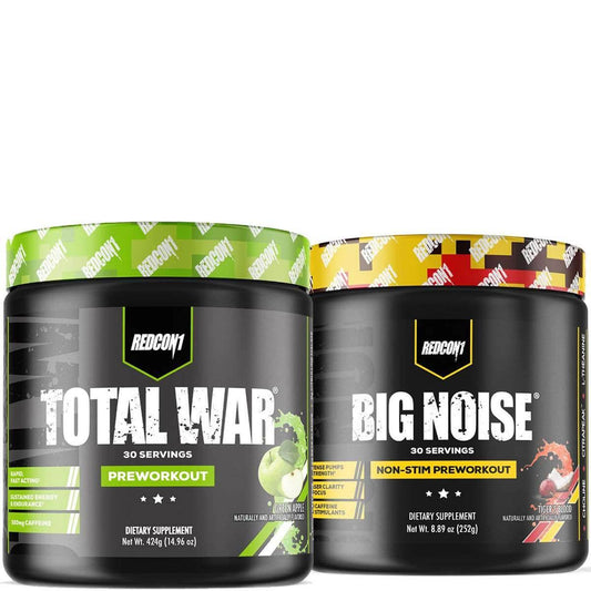 Recon1 Total War + Big Noise Preworkout Bundle - NZ Muscle