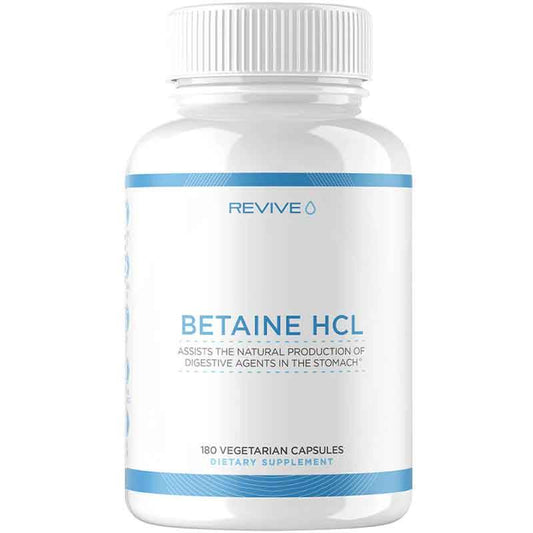 Revive Betaine HCL 180 Capsules - NZ Muscle