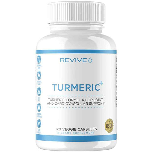 Revive Turmeric+ 90 Capsules - NZ Muscle