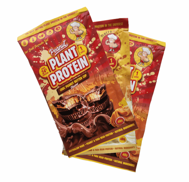 Macro Mike Premium Almond Protein Sachet - 1 Serve - NZ Muscle