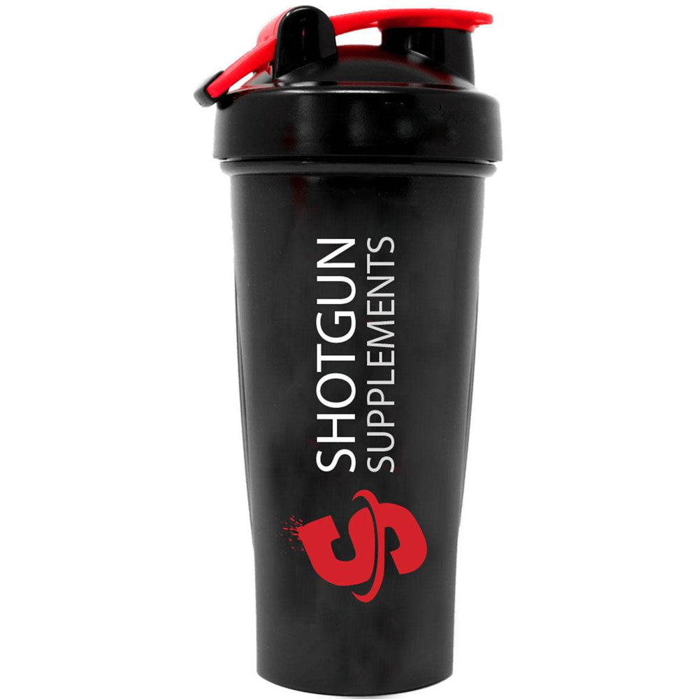 Shotgun Shaker 600ml Black - NZ Muscle