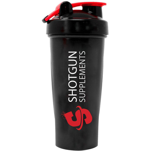 Shotgun Shaker 600ml Black - NZ Muscle