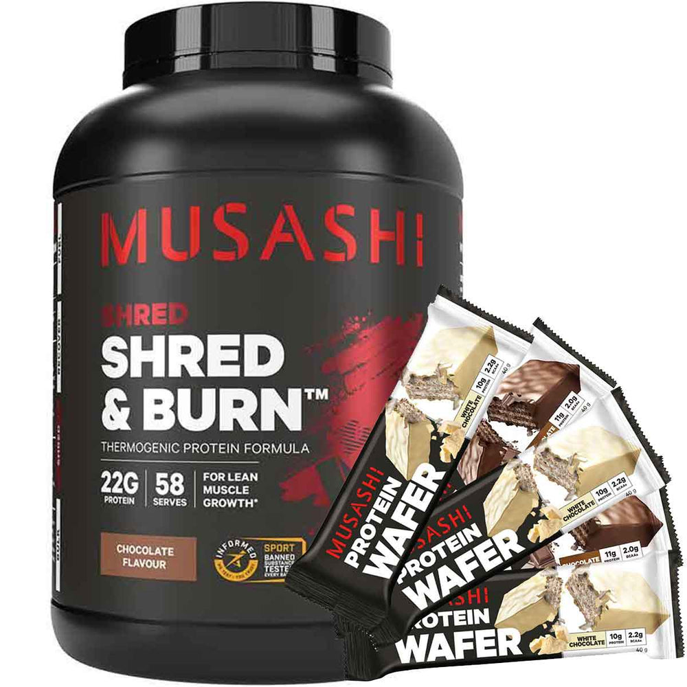 Musashi Shred & Burn Protein