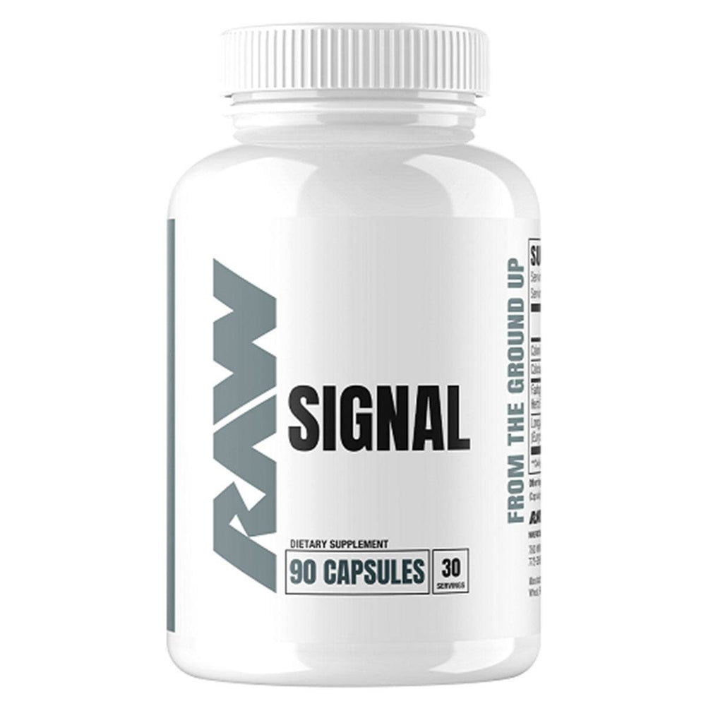 Get Raw Nutrition Signal Natural Test Booster Capsules - NZ Muscle