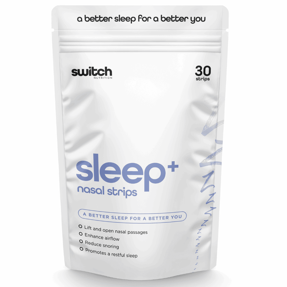 Switch Nutrition Sleep+ Nasal Strips - NZ Muscle