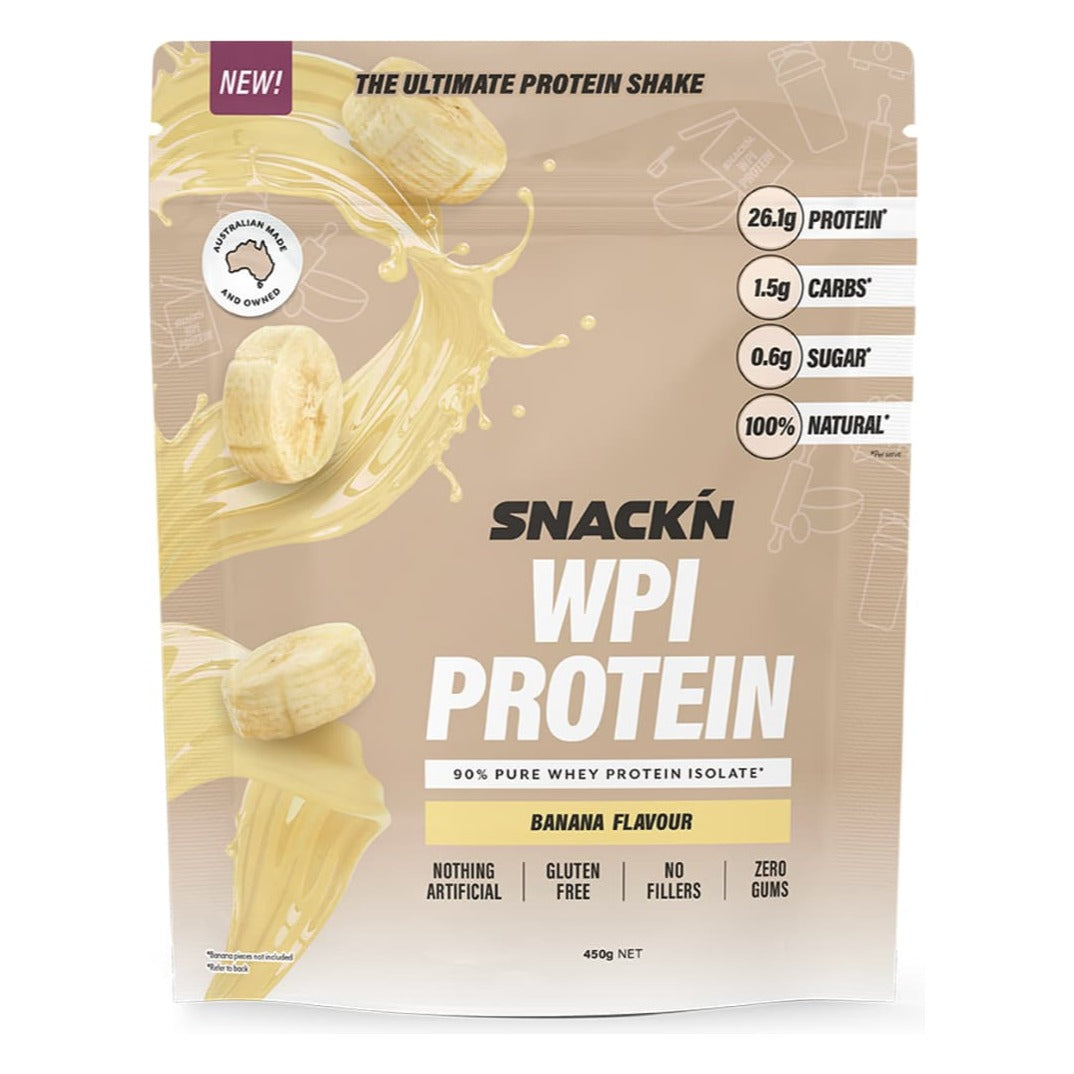 Snackn WPI Protein 450g Banana