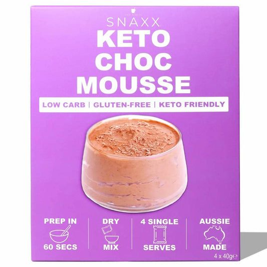 Snaxx Keto Mousse - 4 srv - NZ Muscle