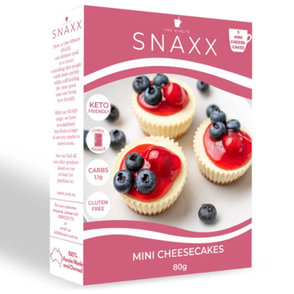 One Minute Mini Cheesecake - NZ Muscle