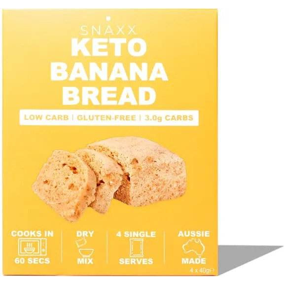 Snaxx Keto Banana Bread - 4srv