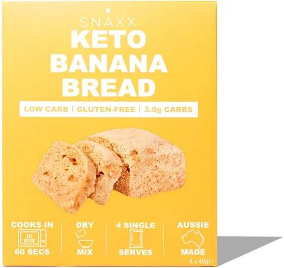 Snaxx Keto Banana Bread - 4srv - NZ Muscle
