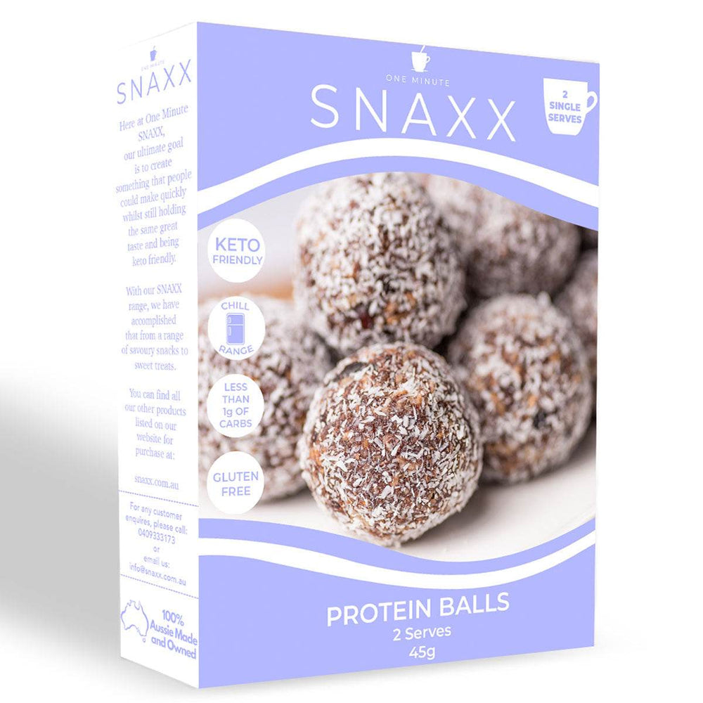 One Minute Protein Balls - NZ Muscle