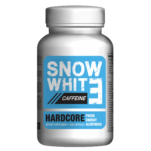 Snow White Caffeine 200 Caps - NZ Muscle
